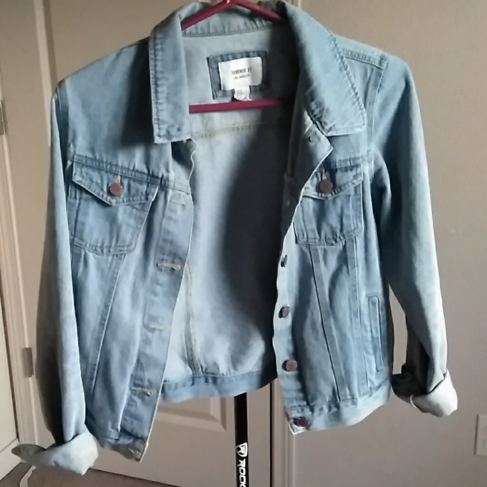 Light jean jacket